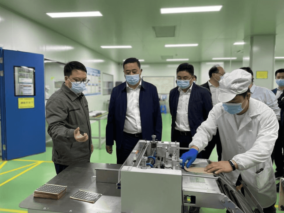 徐仁标市长调研高新区经济发展工作